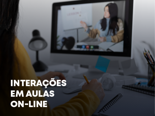 Interações em aulas on-line
